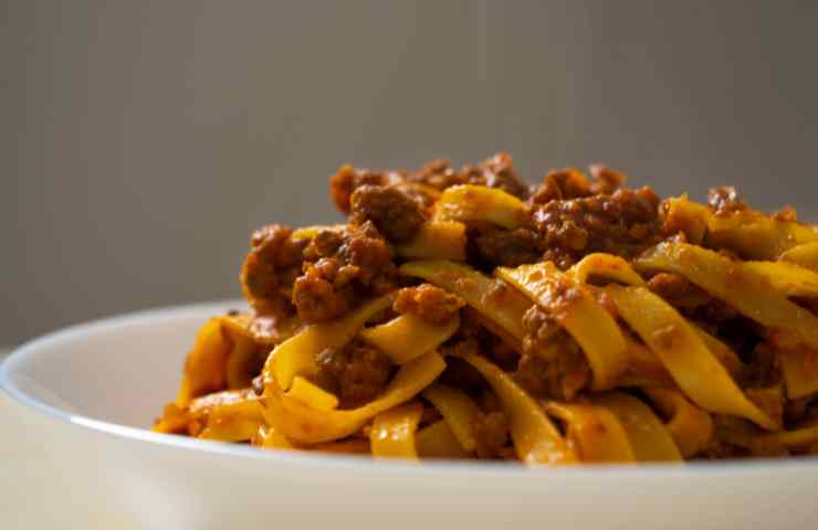 tagliatelle al ragù
