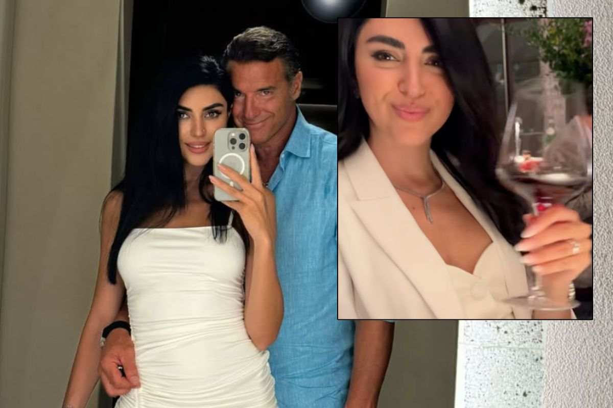 Lorenzo Amoruso e la sua futura sposa